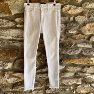 HOLLISTER High Rise Jean Leggings. Advance Stretch. White, Skinny Sz 5 R W27 L28